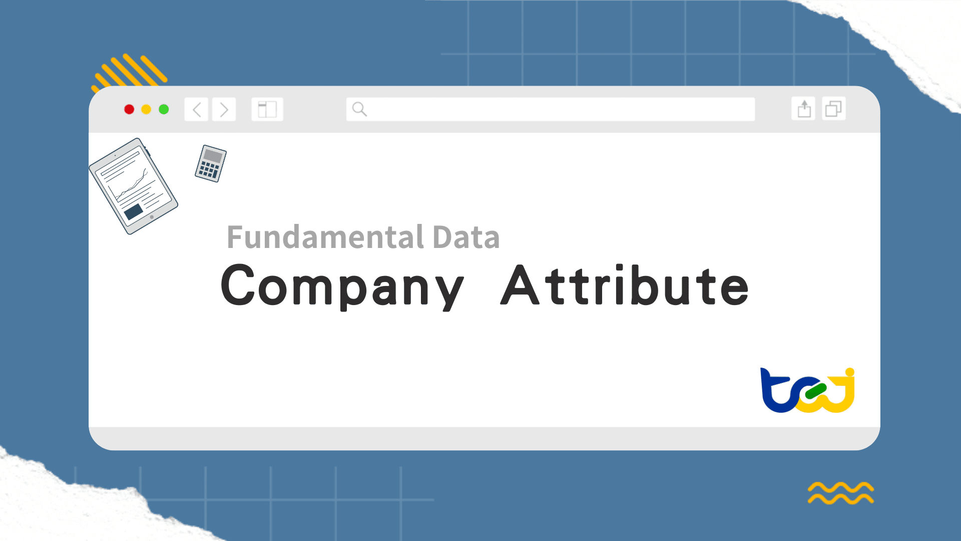 Company Attribute data records the basic information of listed companies in Taiwan, including details on top executives, industry classification, contact information, capital amount, establishment date, and listing date. TEJ additionally provides point-in-time data to ensure the accuracy of information at historical time points.